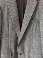 DAKS Preowned Wool and Cashmere Blazer