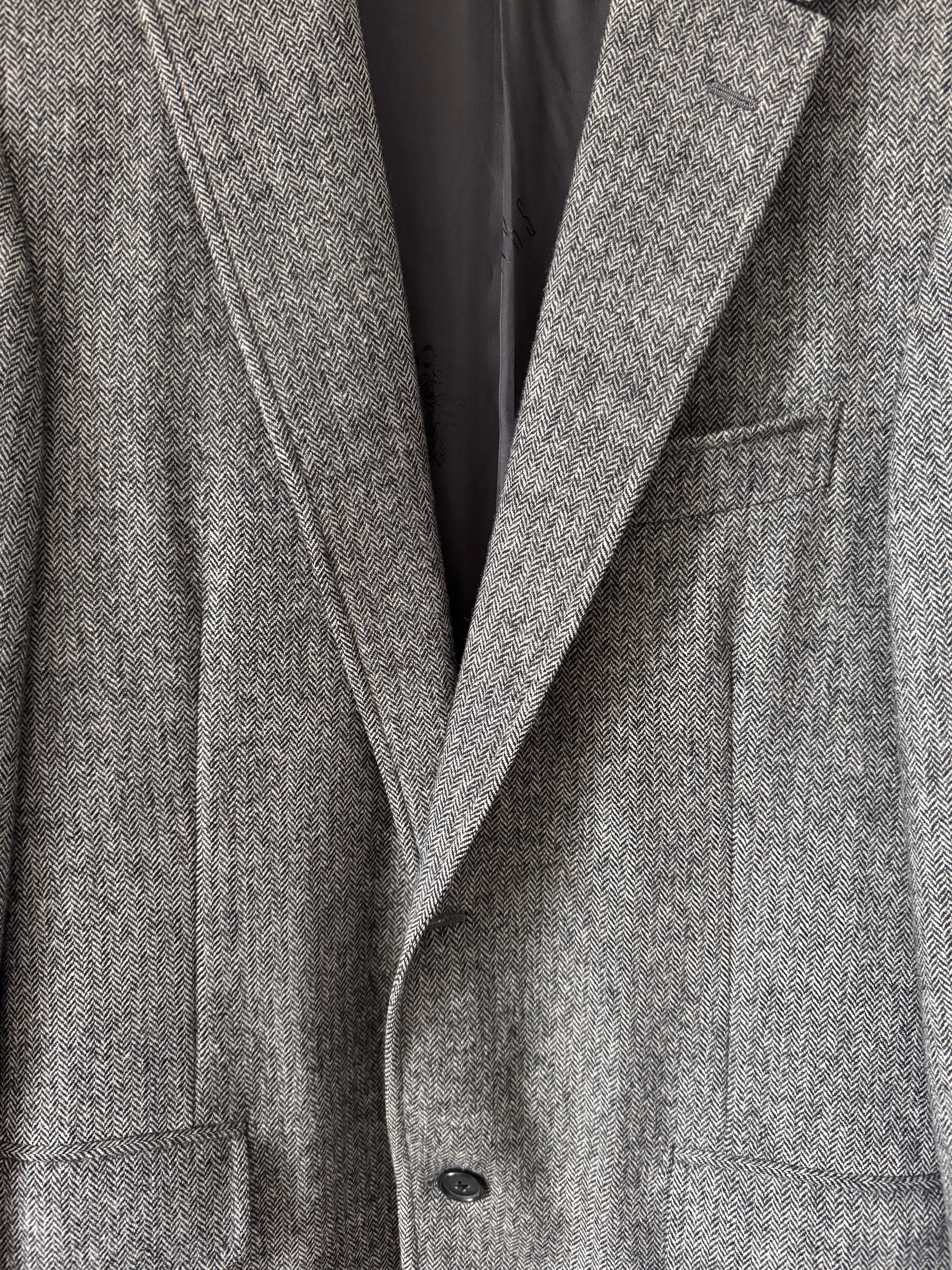 DAKS Preowned Wool and Cashmere Blazer