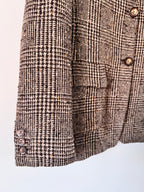 Max Mara Vintage Checked Blazer