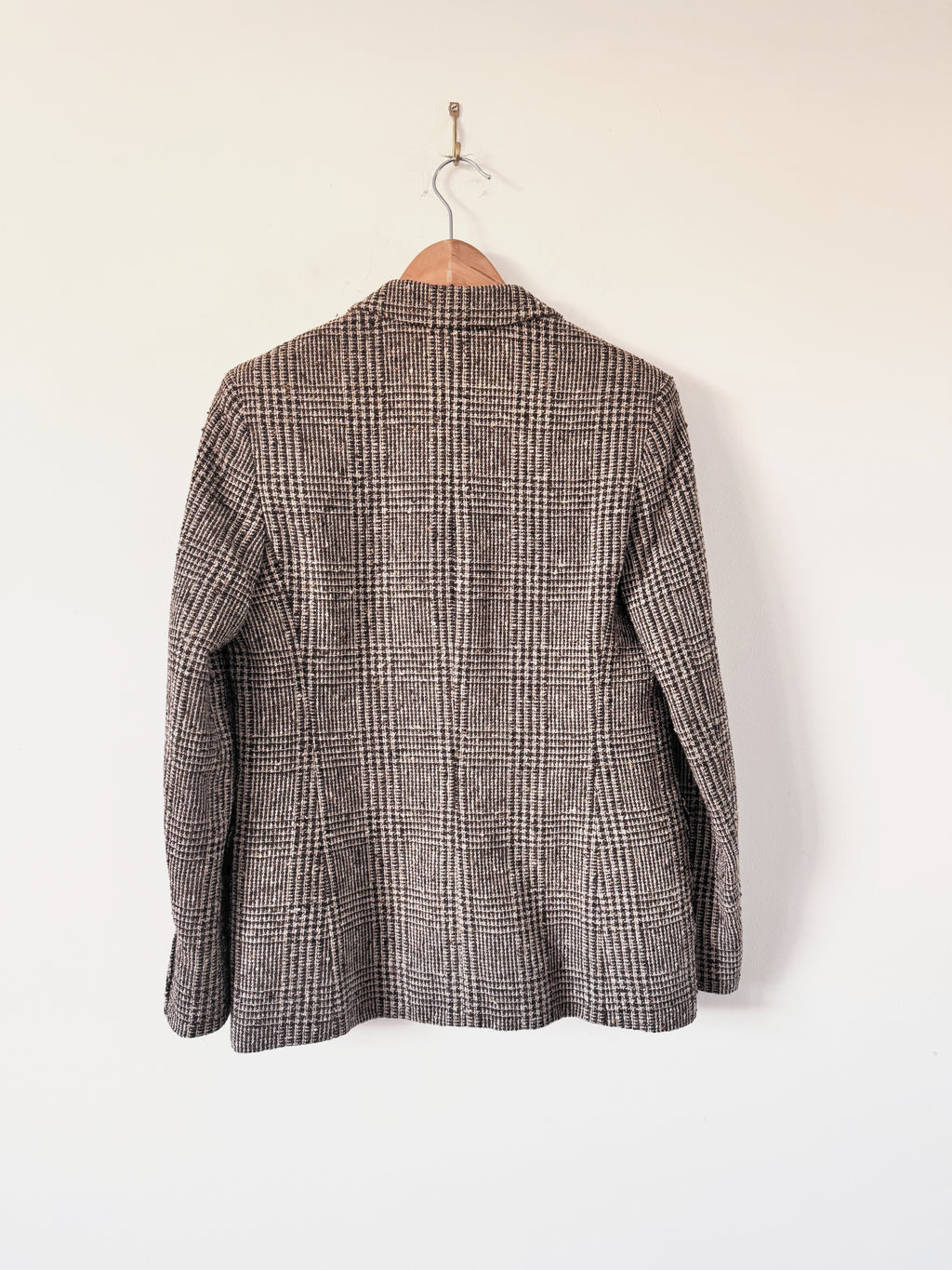 Max Mara Vintage Checked Blazer