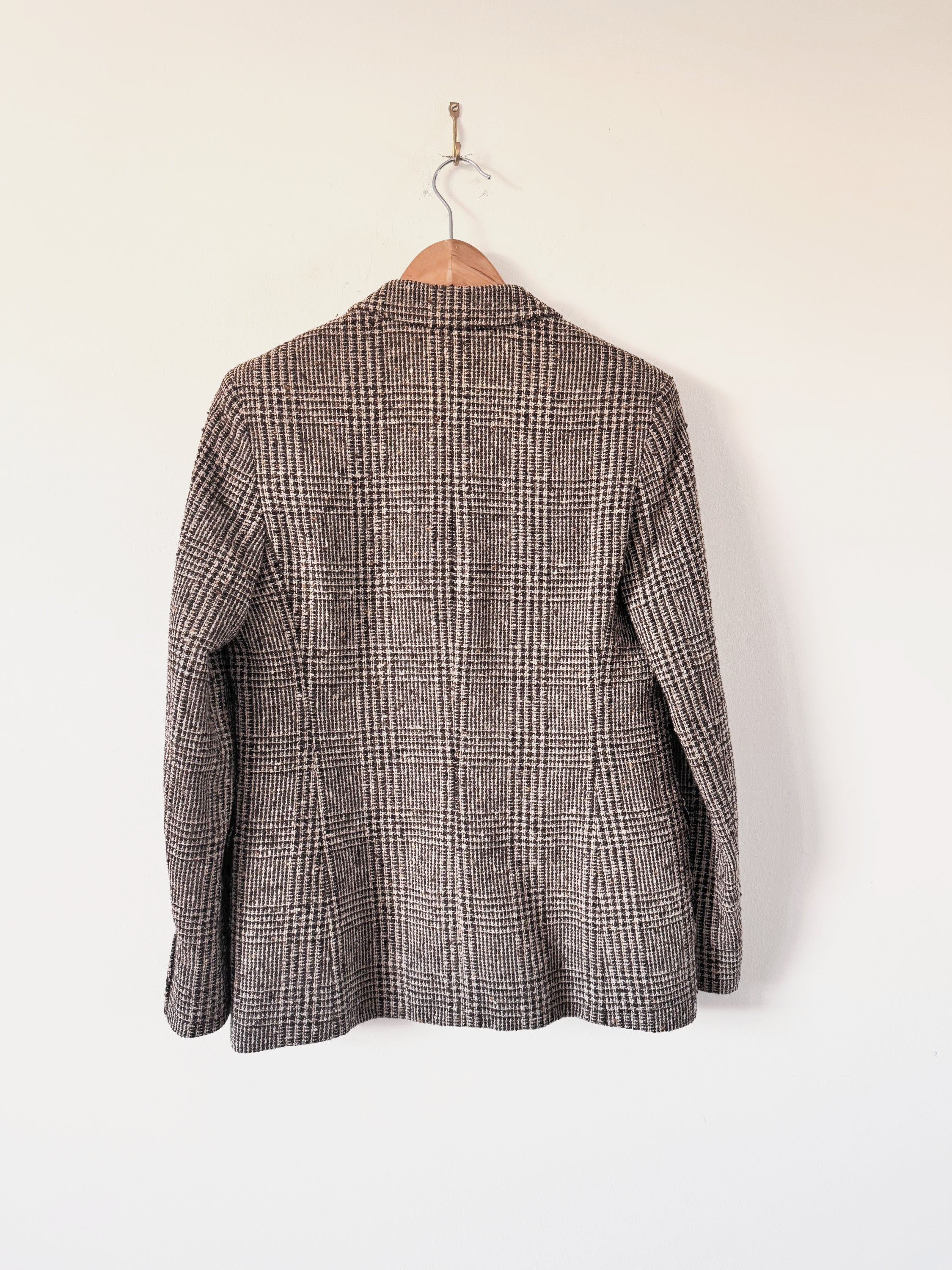Max Mara Vintage Checked Blazer