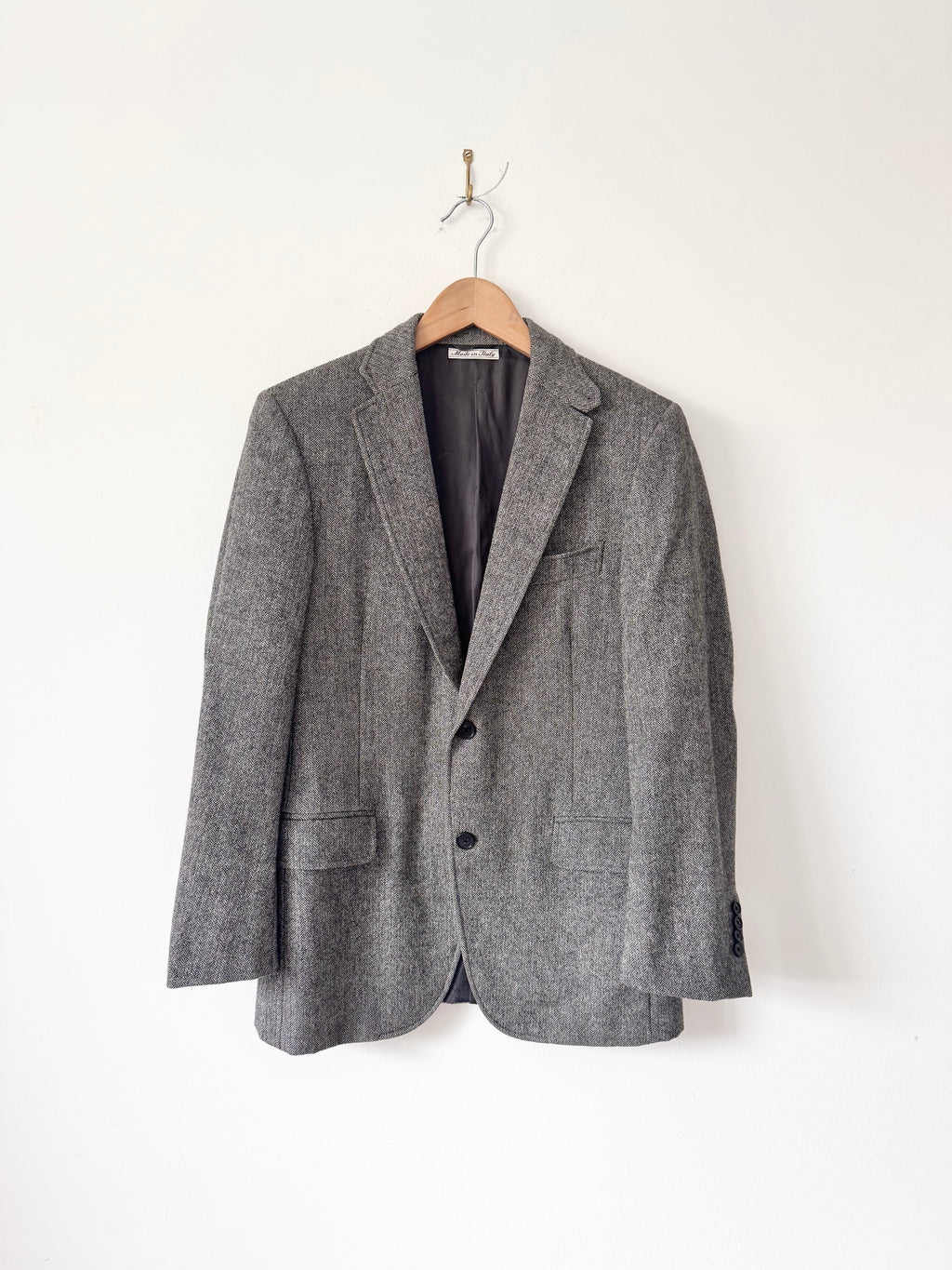 DAKS Preowned Wool and Cashmere Blazer