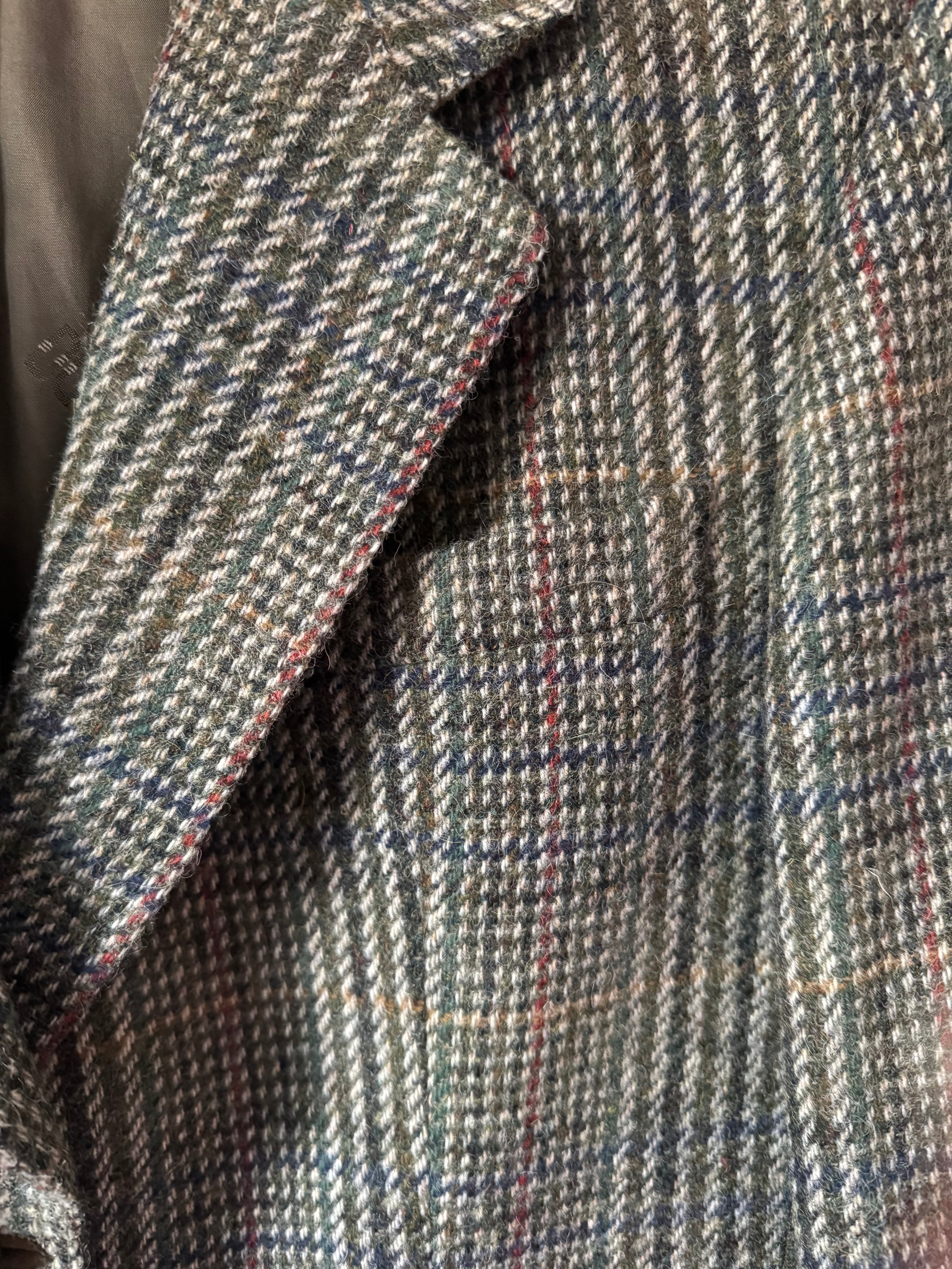 DAKS Vintage Classic Tweed Blazer