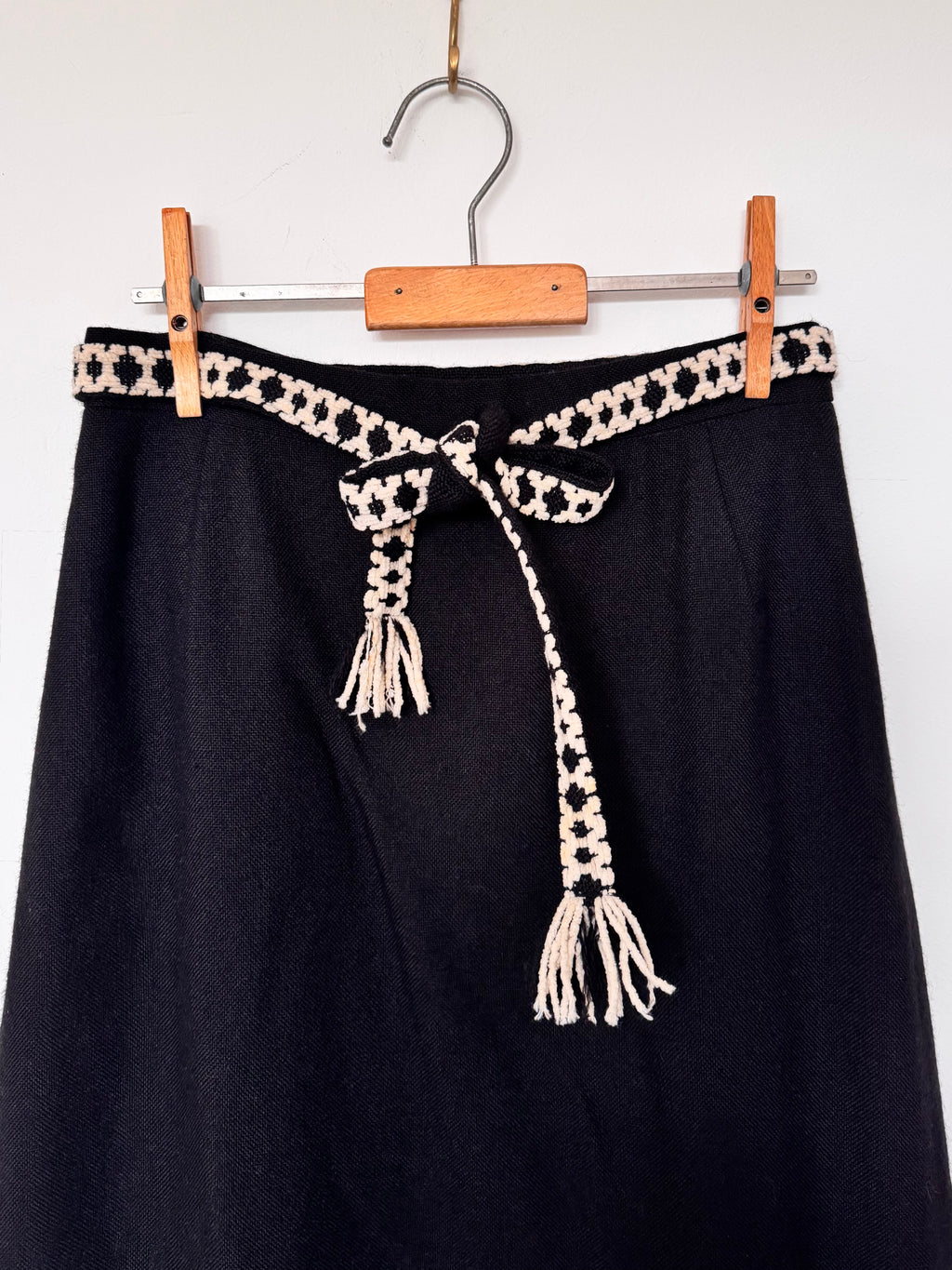 Vintage Finnish Hand-Loomed Skirt
