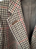 DAKS Vintage Checked Tweed Blazer