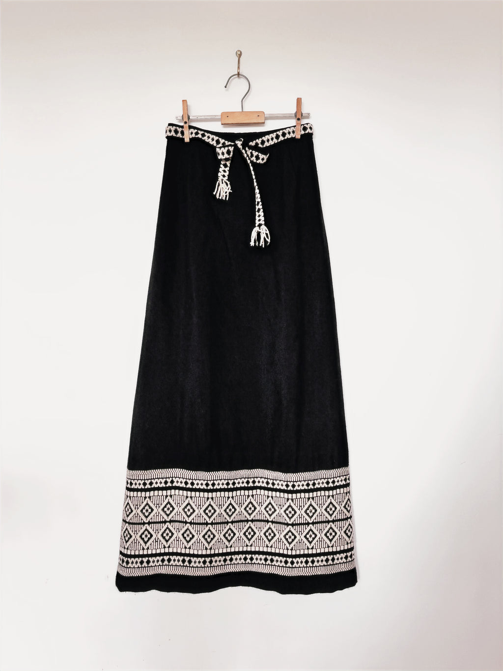 Vintage Finnish Hand-Loomed Skirt