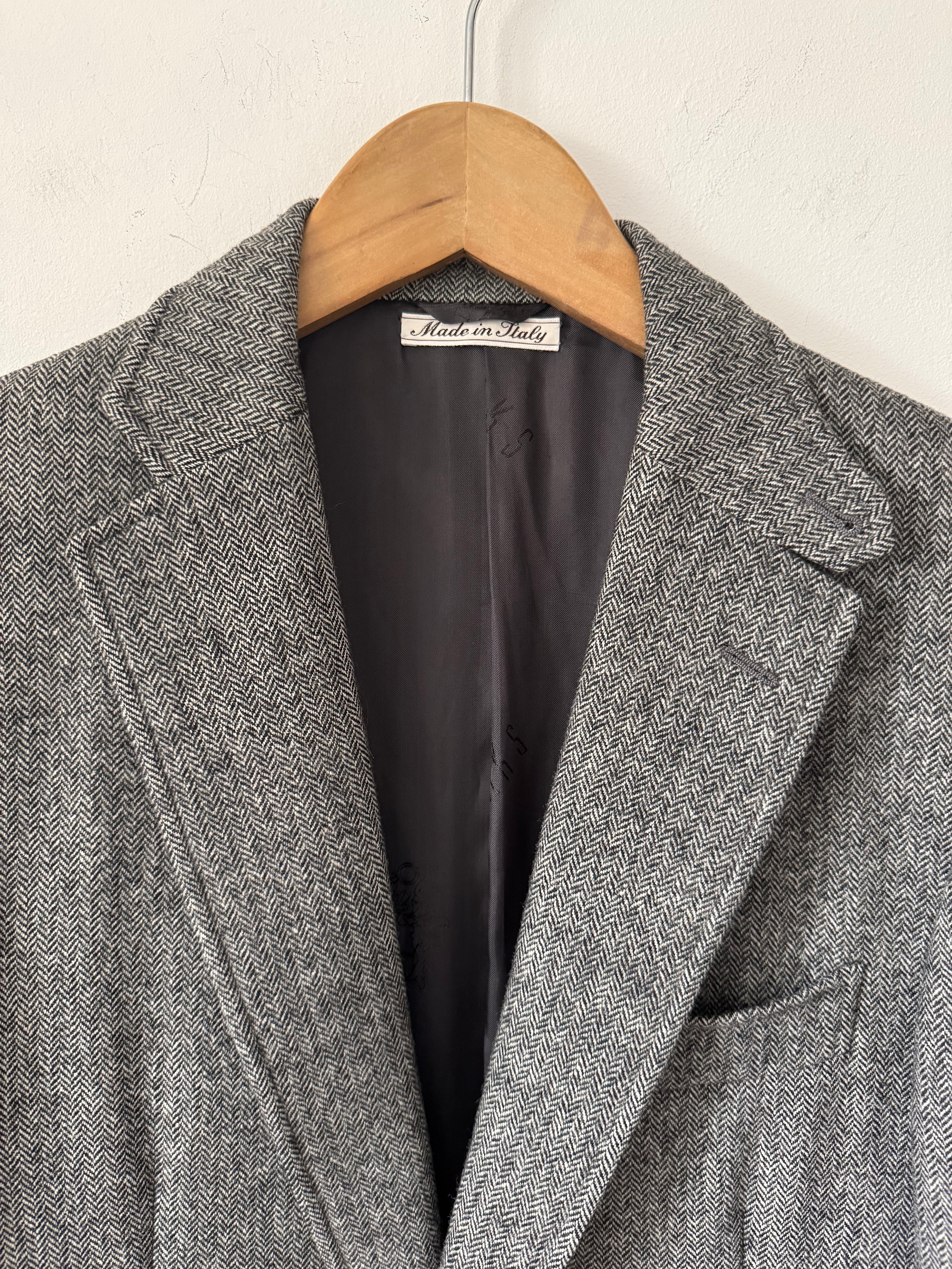 DAKS Preowned Wool and Cashmere Blazer