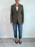 Max Mara Vintage Checked Blazer