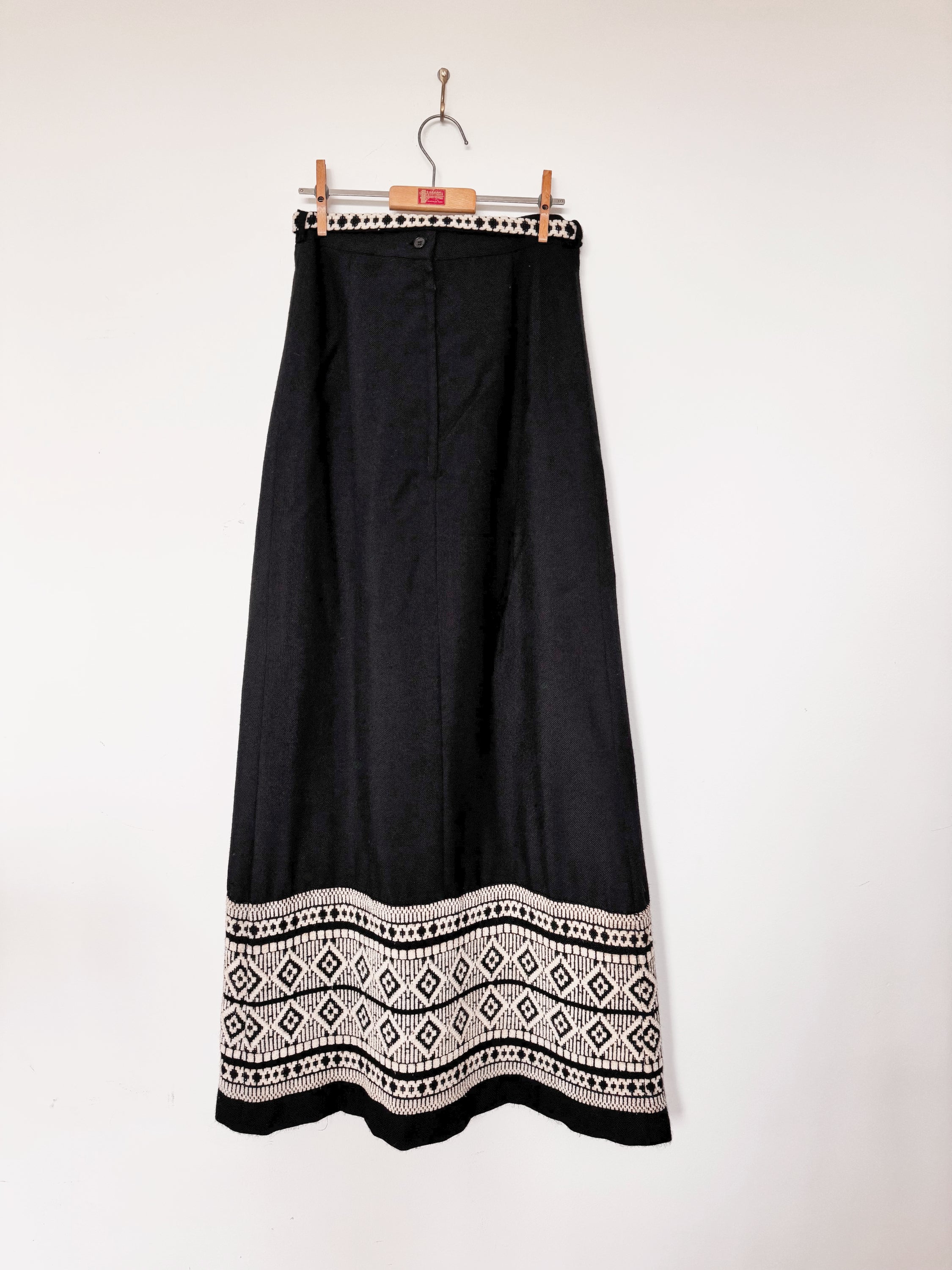 Vintage Finnish Hand-Loomed Skirt