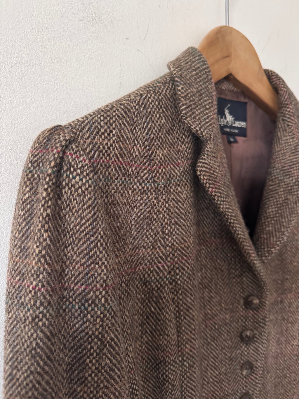 Ralph Lauren Vintage Tweed Skirt Suit