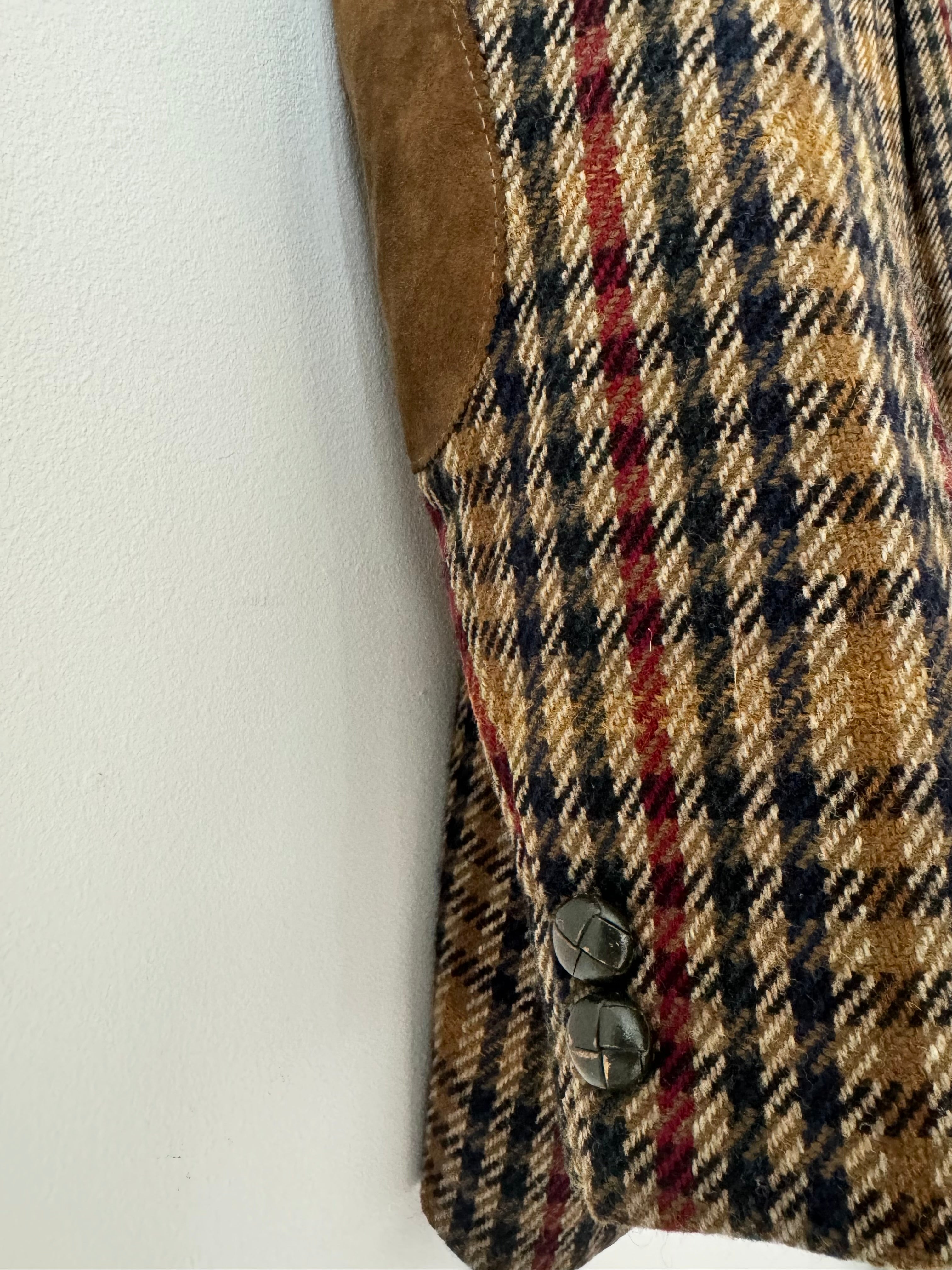 DAKS Vintage Blazer with Leather Buttons image 6