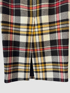 Miu Miu Fall 2018 Preowned Midi Plaid Pencil Skirt image 5