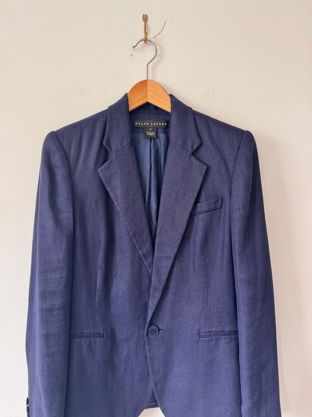 Ralph Lauren Black Label Pre-Owned Linen Blazer image 4
