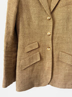 Polo Ralph Lauren Preowned Linen & Silk Blazer image 3