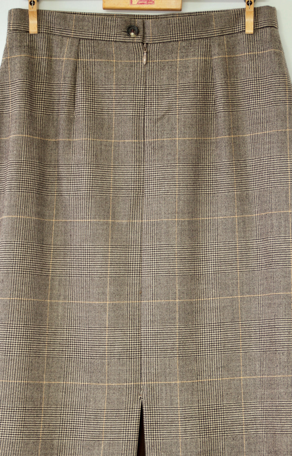 Celine Preowned Check Pencil Skirt image 1