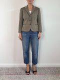 Ralph Lauren Pre-Owned Silk Herringbone Blazer image 0