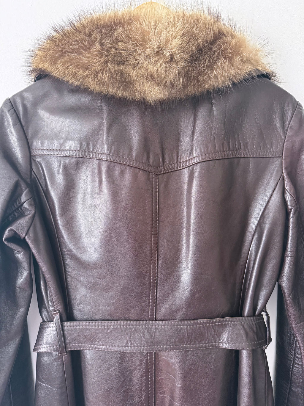 Aquascutum Vintage Leather Coat image 8