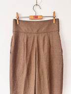 Burberry Pre-Owned Linen Trousers image 6