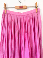 Vintage Italian Pink Cotton Skirt image 6