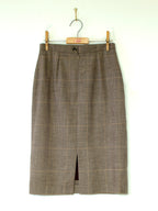 Celine Preowned Check Pencil Skirt image 2