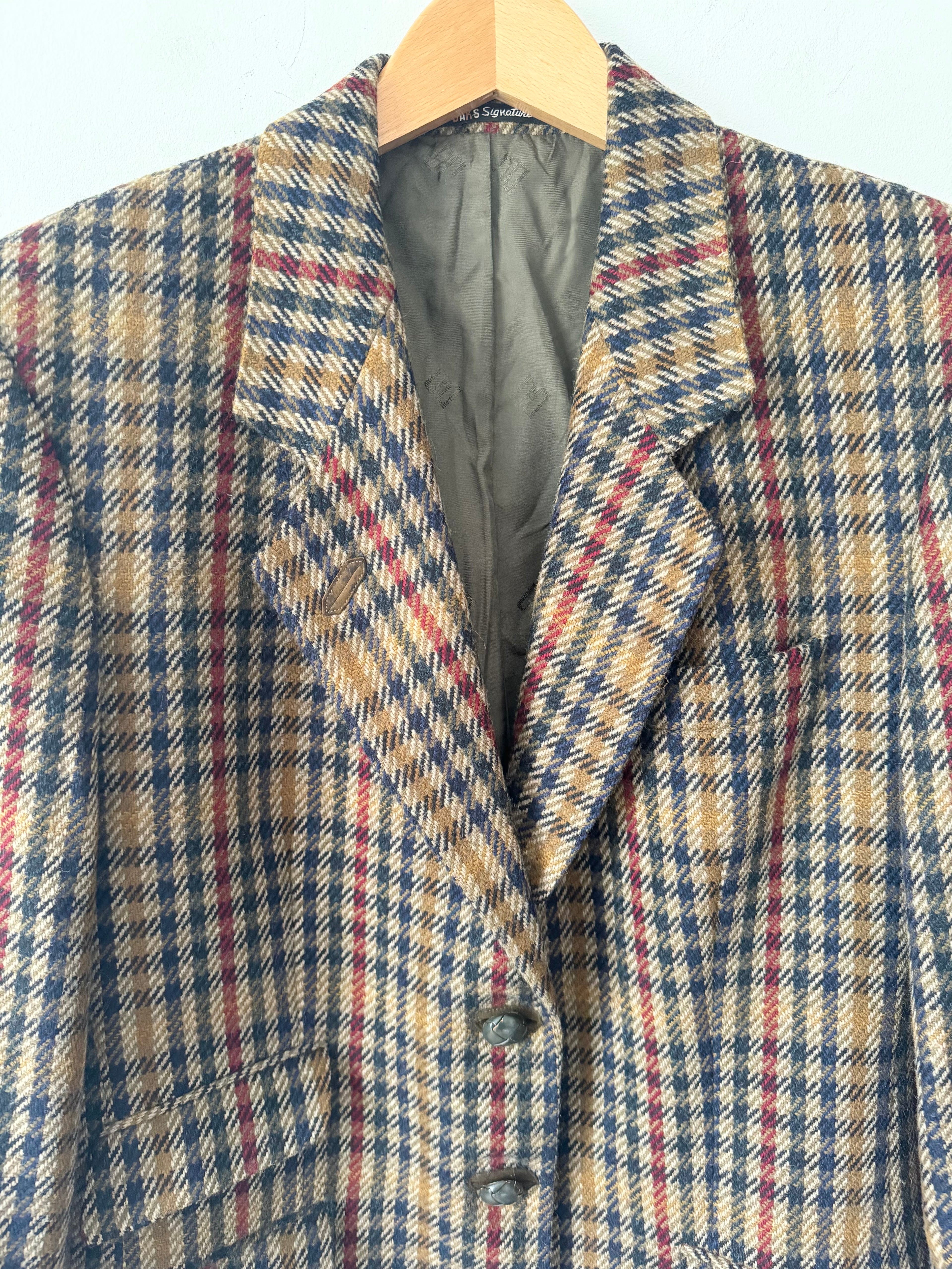DAKS Vintage Blazer with Leather Buttons image 4
