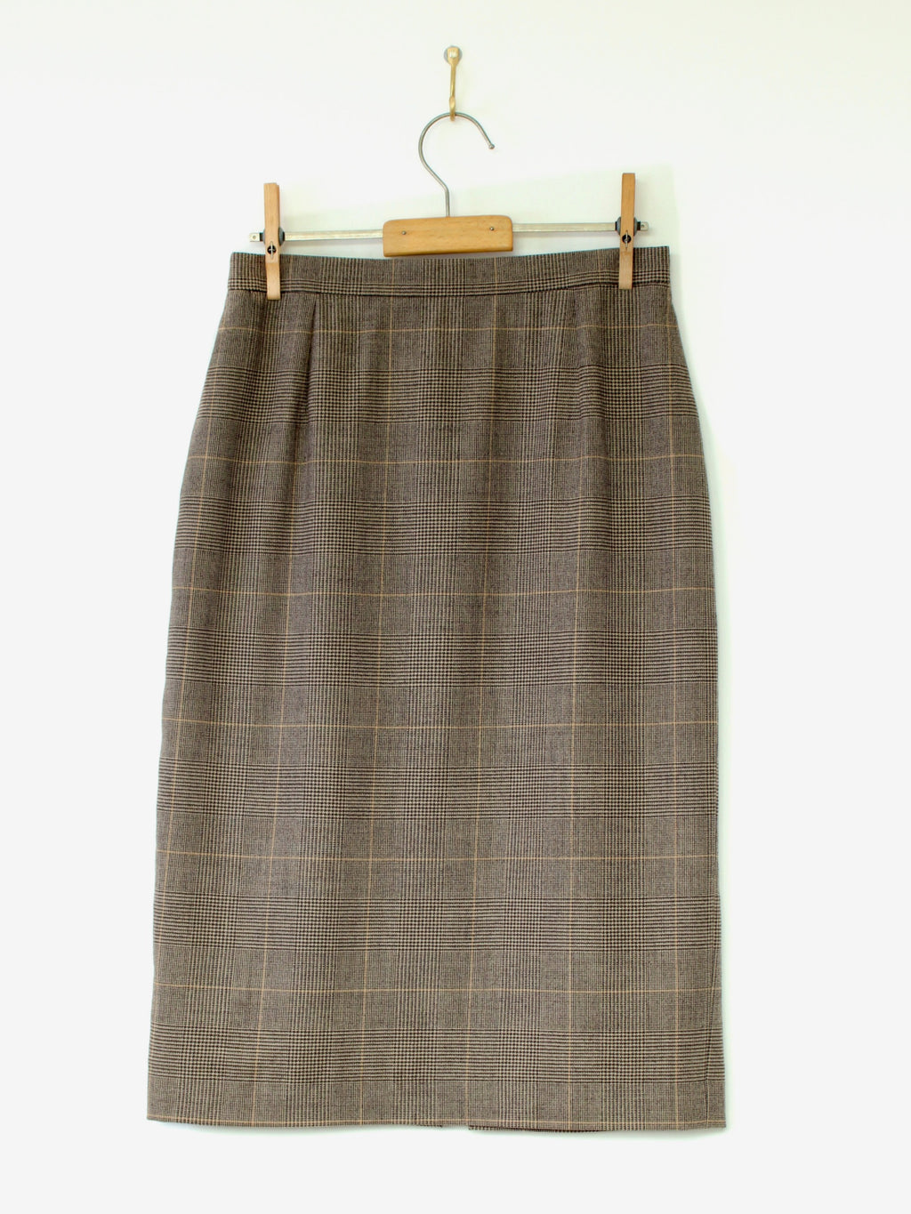 Celine Preowned Check Pencil Skirt image 0