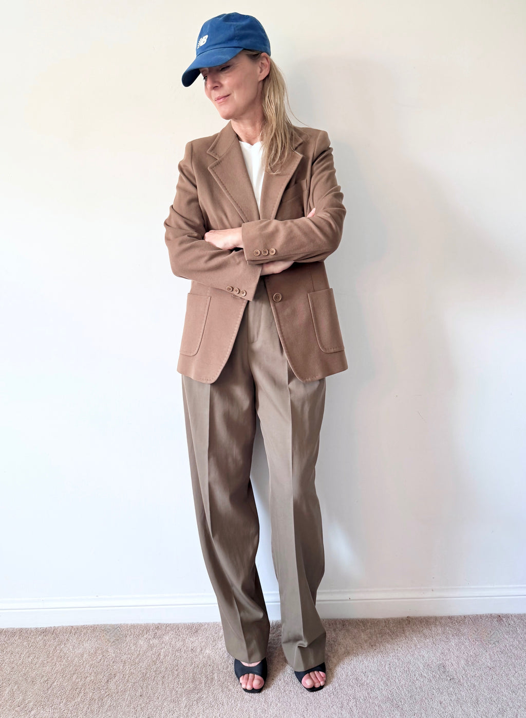 Max Mara Preowned Wool Camel Blazer image 0