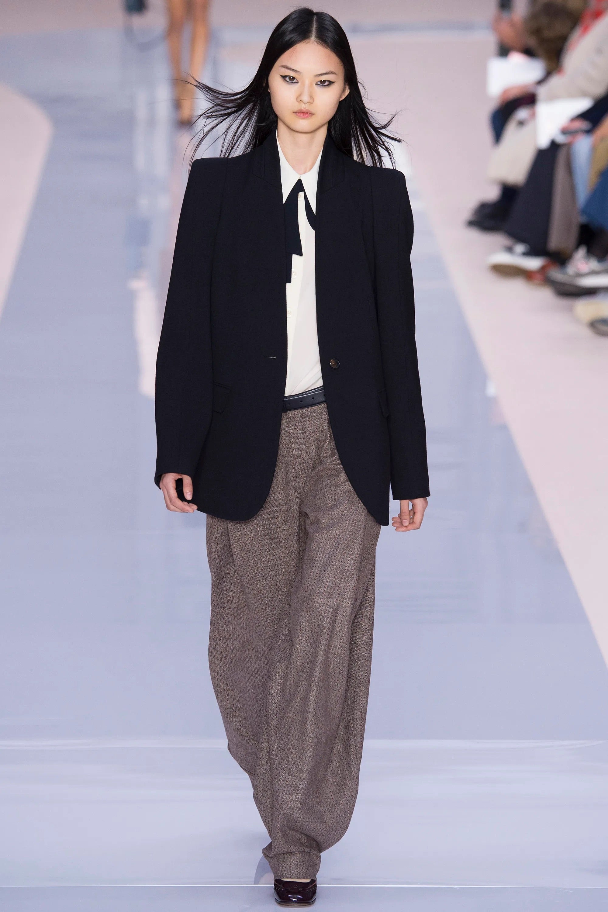 2017 Chloé Runway Silk Blouse