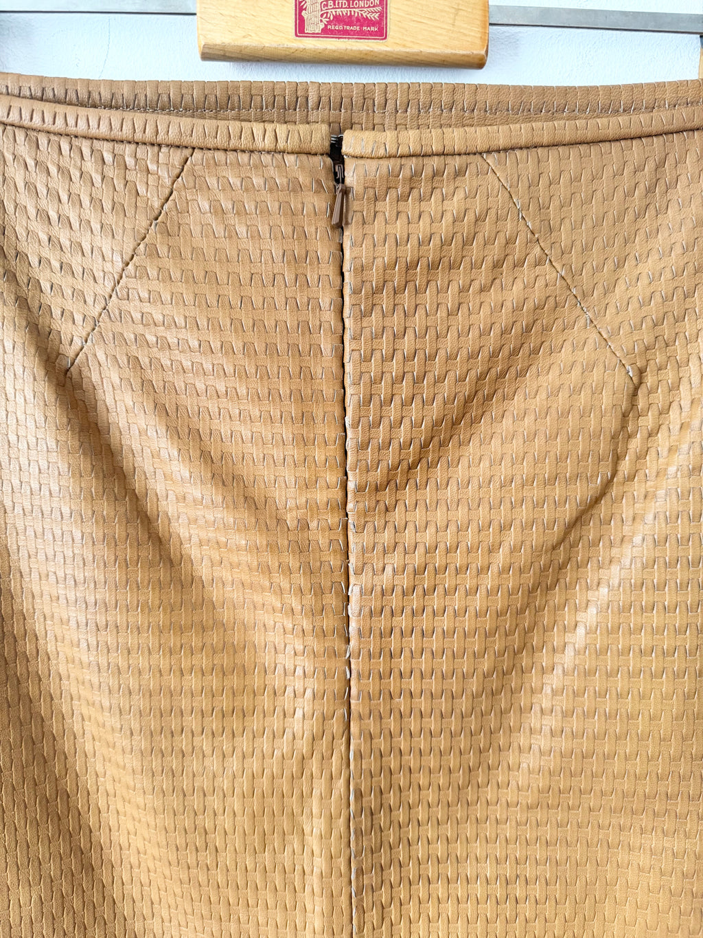 Mulberry Vintage Leather Skirt image 5
