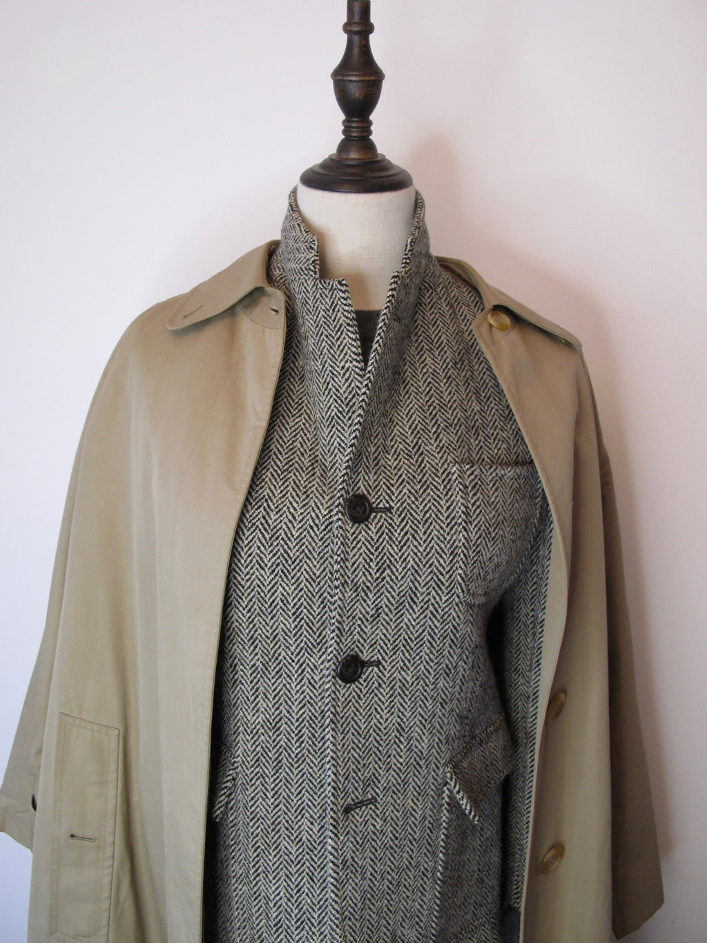 Polo Ralph Lauren Preowned Herringbone Tweed Blazer image 1