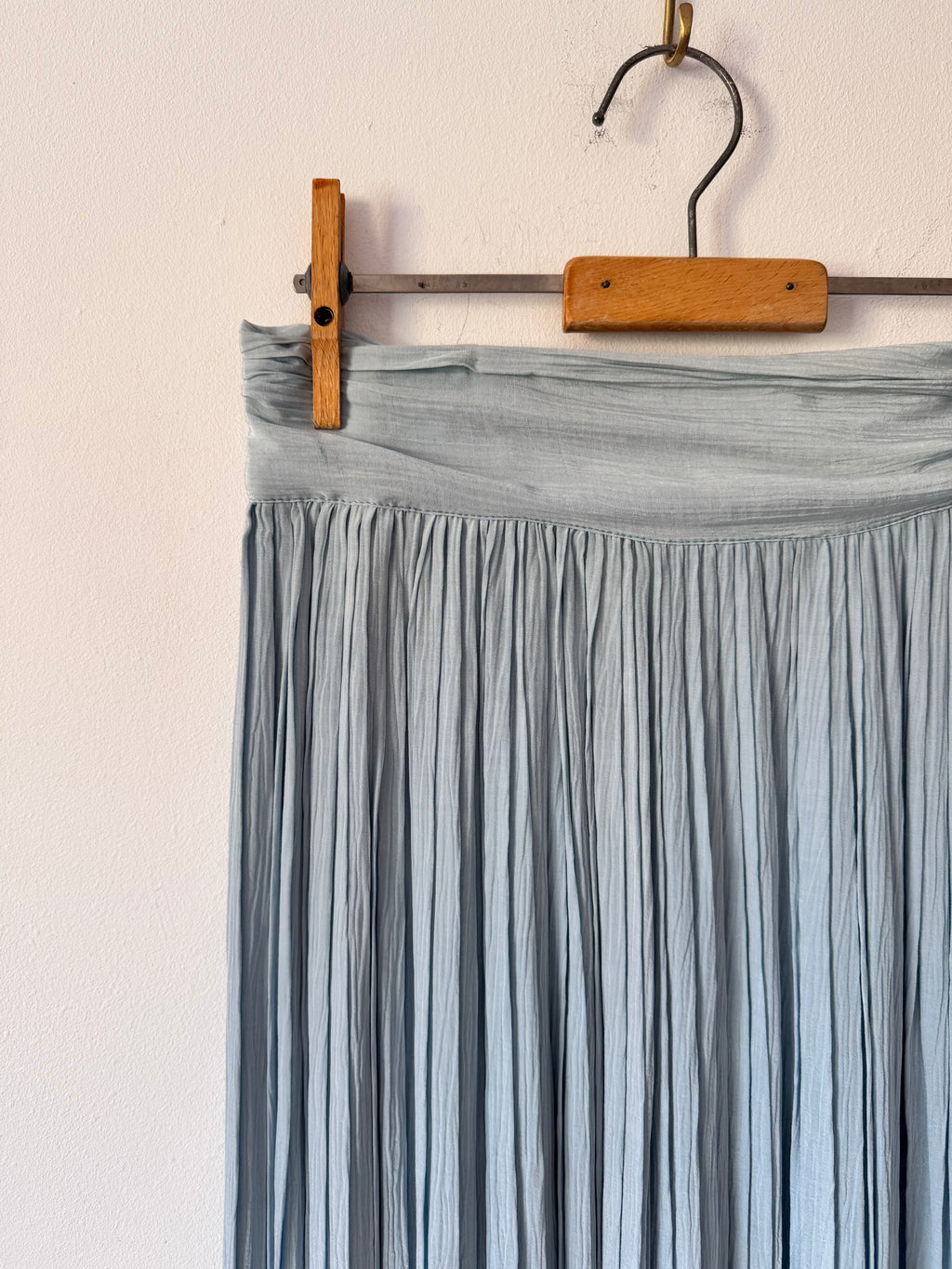 Umberto Ginocchietti Vintage Knife Pleated Midi Skirt image 1