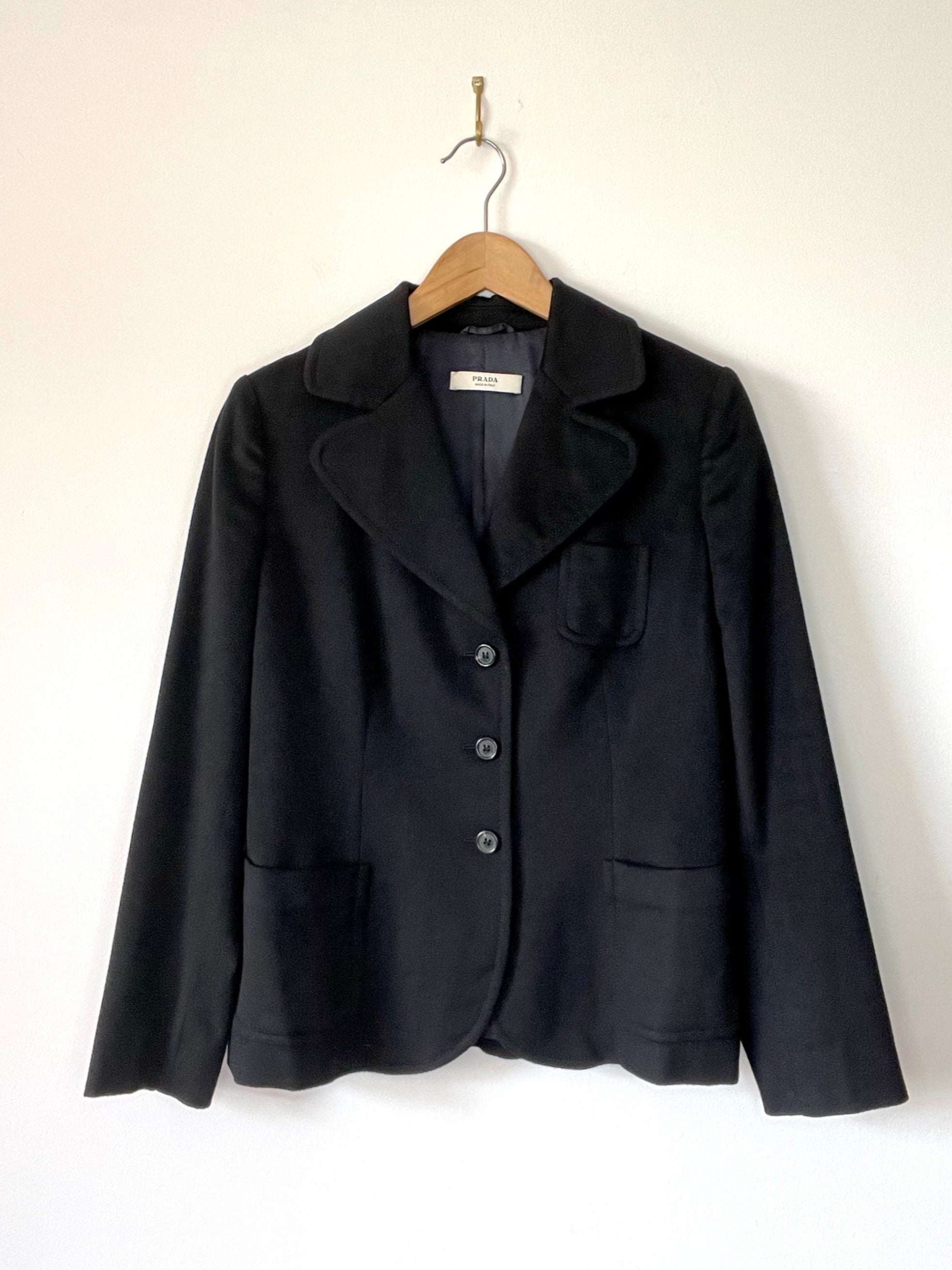 Prada Milano Preowned Camel Hair Blazer image 0