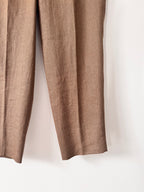 Burberry Pre-Owned Linen Trousers image 8