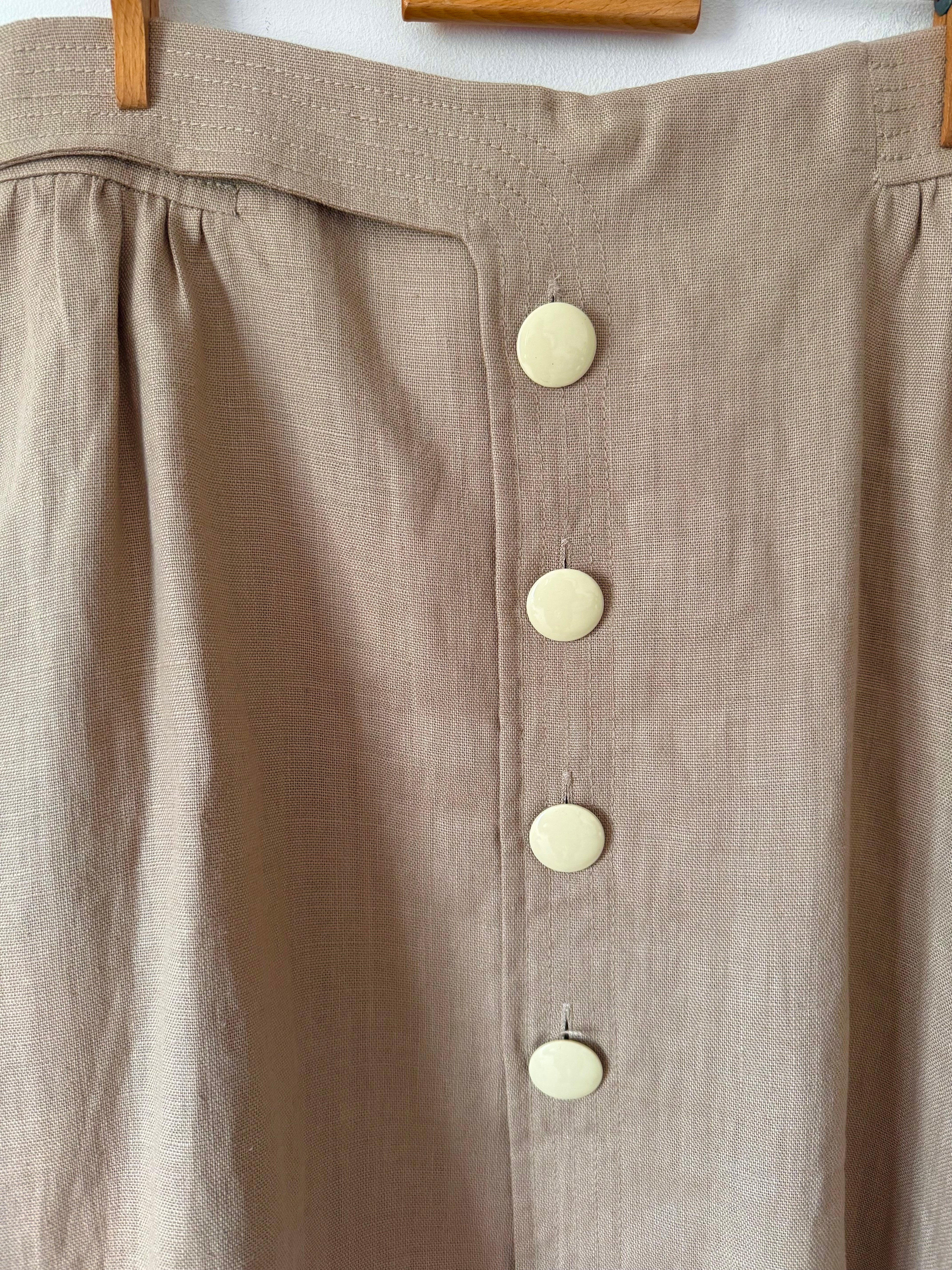 Chloé Phoebe Philo Era Preowned Linen Skirt image 2