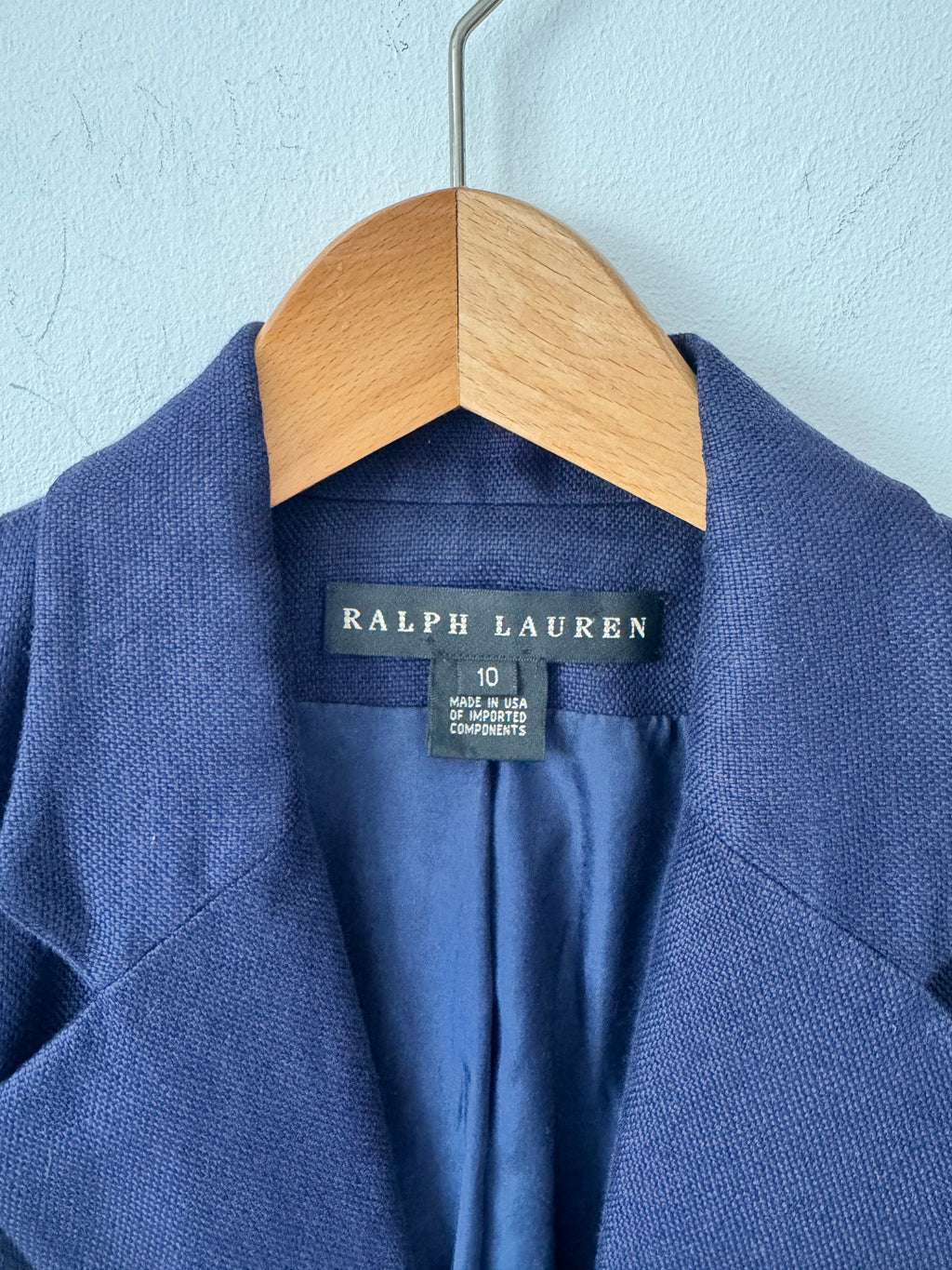 Ralph Lauren Black Label Pre-Owned Linen Blazer image 2