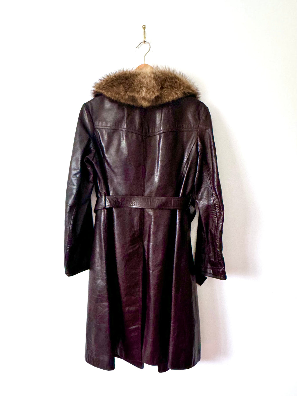 Aquascutum Vintage Leather Coat image 1